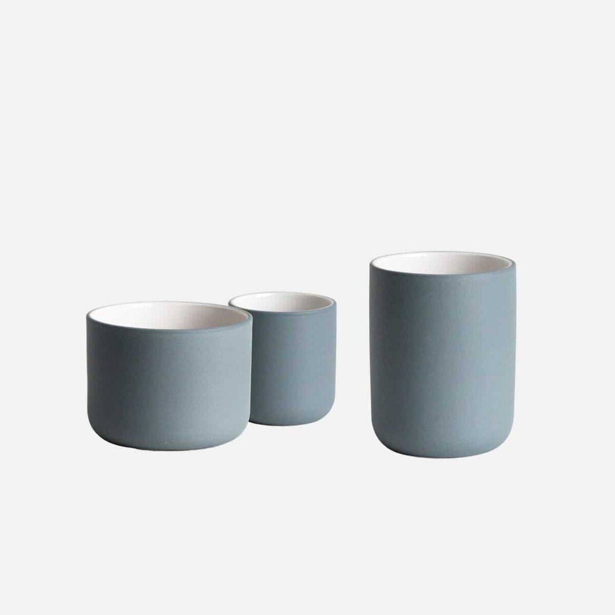 Keramik-mugs - Archive Studio - Fundament - teal