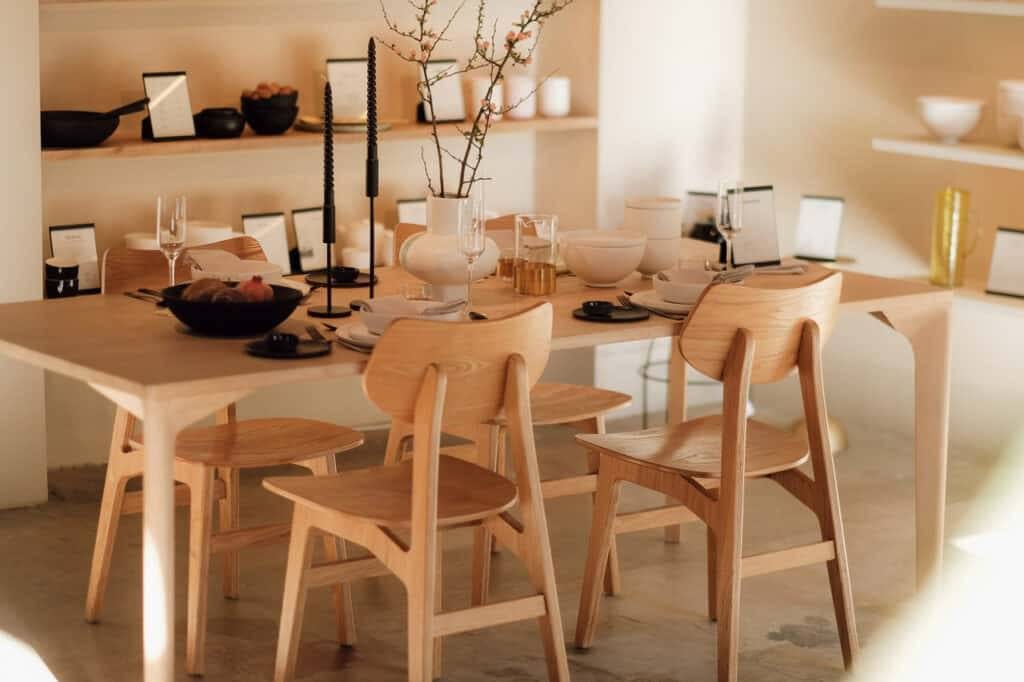 Blick in das Café in der Schanzenstraße