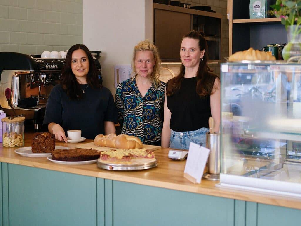 Das Team im Café Pauline