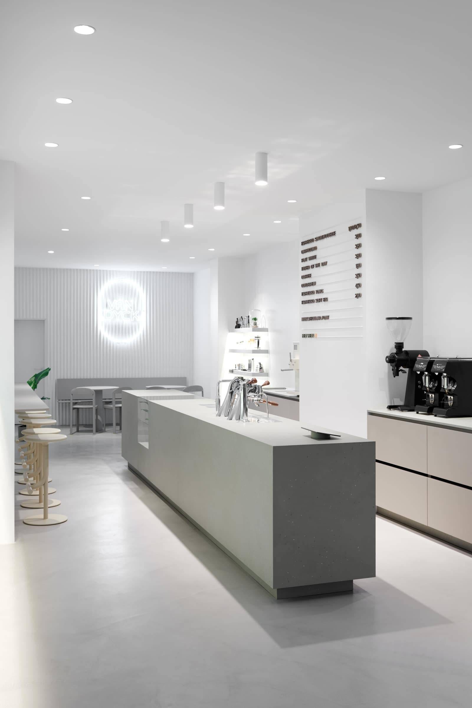 Ladenansicht vom Café in der Severinstraße